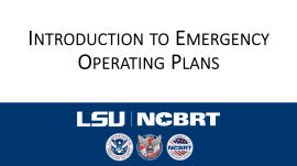 Introduction to Emergency Operations Plansslide preview