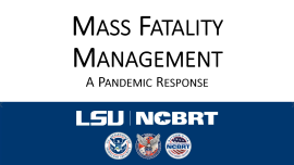 mass fatality management slide preview