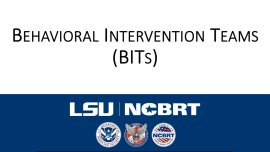 Behavioral Intervention Teams (BITs)slide preview